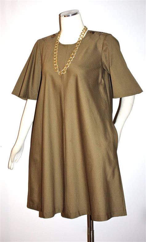 Yves Saint Laurent Vintage Safari Dress 